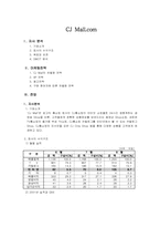 [마케팅]CJ쇼핑몰 마케팅 전략-1