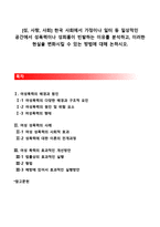 [성, 사랑, 사회] 한국 사회에서 가정이나 일터 등 일상적인 공간에서 성폭력이나 성희롱이 빈발하는 이유를 분석하고, 이러한 현실을 변화시킬 수 있는 방법에 대해 논하시오-1