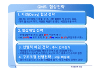 글로벌 M&A M&A 협상 사례 적대적 M&A 협상 대우자동차 매각협상 부실기업 해외매각 인수합병 역사-9