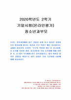 2020년 2학기 청소년과부모 기말시험 과제물(교재 12장 부모의 역할과 태도)-1