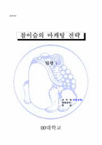 [마케팅전략] 참이슬의 마케팅 전략-1