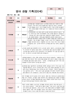 영아 관찰 기록 만0세 3~5월 6명-2