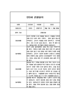 영아 만0세 2학기 관찰일지,발달평가 (일상,놀이 관찰일지)-9