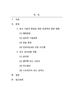 체육지도보고서_축구 기술의 향상을 위한 효과적인 훈련 방법과 개별 포지션별 역할 연구-2