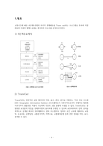 [교통공학]트랜스캐드 교통량 분석 레포트-2