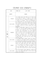 만2세 1년 평가제 관찰일지 및 6개영역별 발달평가-6