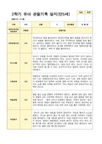 만 5세 2학기 16명의 관찰일지와 발달평가-1