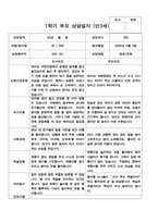 평가제 1학기 2학기 부모 상담일지  만3세 20명-17