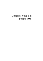 [뉴미디어론]뉴미디어의 현황과 미래-인터넷과 DMB-1