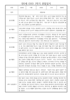 만0세 1년 관찰일지 - 총 20명 관찰내용과 종합발달평가 입니다-1