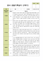 평가제- 만 2세 12명 2학기 영아관찰일지와 부모상담일지-8