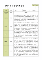 평가제 - 만3세 25명 2학기 유아 관찰일지와 부모상담일지-5