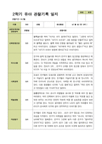 평가제 - 만3세 25명 2학기 유아 관찰일지와 부모상담일지-20