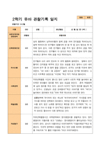 2학기 관찰일지와 부모상담일지  만 3세 24명-5