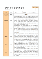 2학기 관찰일지와 부모상담일지  만 3세 24명-13