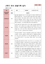 만 4세 22명 2학기 관찰일지와 부모상담일지  - 평가제-20