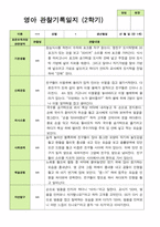 평가제- 만 1세 10명 2학기 부모상담일지와 관찰일지-19