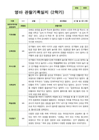 평가제- 만 2세 12명 2학기 부모상담일지와 관찰일지-18