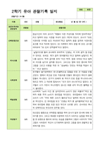 관찰일지- 만 5세 24명 2학기 평가제 유아 관찰일지-3