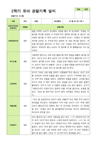 관찰일지- 만 5세 24명 2학기 평가제 유아 관찰일지-14