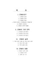 CRM(고객관계관리) 전략-2