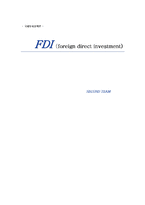 [국제투자정책론] 한국의 FDI 동향과 정책, 저해요인 및 방안-1