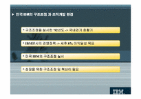 [조직관리] 한국 IBM의 구조조정과 조직개발-9