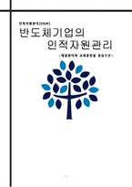 [인적자원관리(HRM)] 반도체기업의 인적자원관리 -채용관리와 교육훈련을 중심으로-1