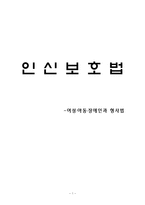 인신보호법 문제점과 개선점-1