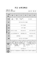 보육계획안 레포트-2