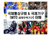 [국제통상규범 & 국제기구(WTO 세계무역기구) 이해] 국제통상규범 & 국제기구(WTO 세계무역기구) 이해-1