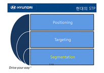 [마케팅] 현대자동차 STP 전략사례-8
