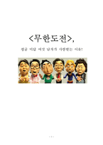 [방송학] 무한도전 프로그램 요인 분석-1