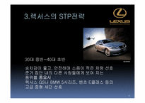 렉서스(LEXUS) STP 사례연구-9