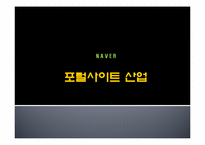 [산업조직과경영] NAVER(네이버)를 통해 바라본 포털사이트 산업-1