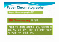 [화학] Paper Chromatography(종이 크로마토그래피)-5