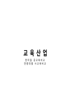 교육산업 -공교육과 사교육-1