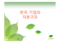 [기업재무] 한국 기업의 자본구조-1