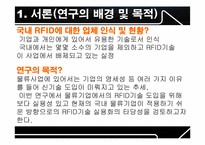 [물류관리] SCM에서의 RFID도입 및 발전 방안(삼성테스코, 한솔제지, 현대하이스코, 월마트)-5