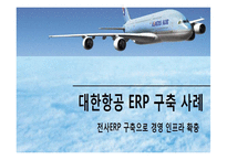 대한항공 ERP 구축 도입 사례-1