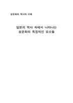 일본의 역사 속에서 나타나는 성문화의 특징적인 요소들-1