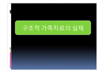 [가족상담론] 구조적 가족치료모델 사례 및 실전 개입기법-1