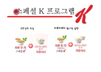 [경영학] 스페셜 K 마케팅 사례-5