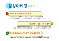 [감성마케팅 감동마케팅] 마케팅전략 - 감성, 감동마케팅 전략 및 기업 마케팅 성공사례 분석-9