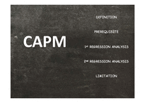 [재무관리] 의류, 전자전기, 증권산업 CAPM 실증 분석-2