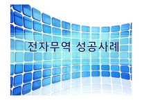 [전자상거래] 전자무역의 성공사례-1