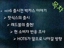 [마케팅전략] 핫식스(HOT6) 마케팅믹스-1