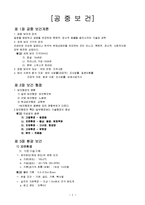 한식 필기 조리사 자격증 요점정리-1