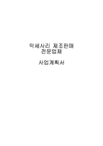 [사업계획서] 악세사리 제조판매 전문업체 창업 사업계획서-1