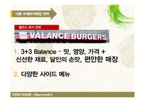 mosburger 모스버거 기업분석과 모스버거 한국시장진출 마케팅전략분석 PPT-9